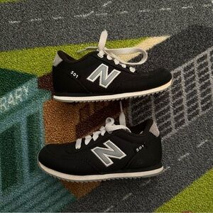 Navy and Grey Toddler New Balance Sneakers Size 8